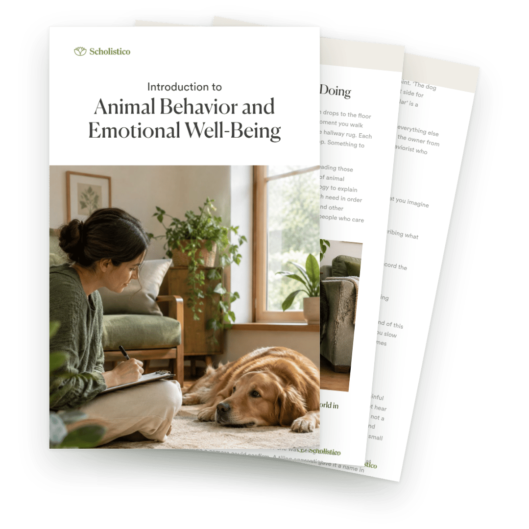 Discover what animal behavior and emotional well-being specialists do, how a consultation works, and what it takes to understand an animal's world.