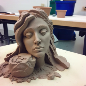 art therapy depression clay