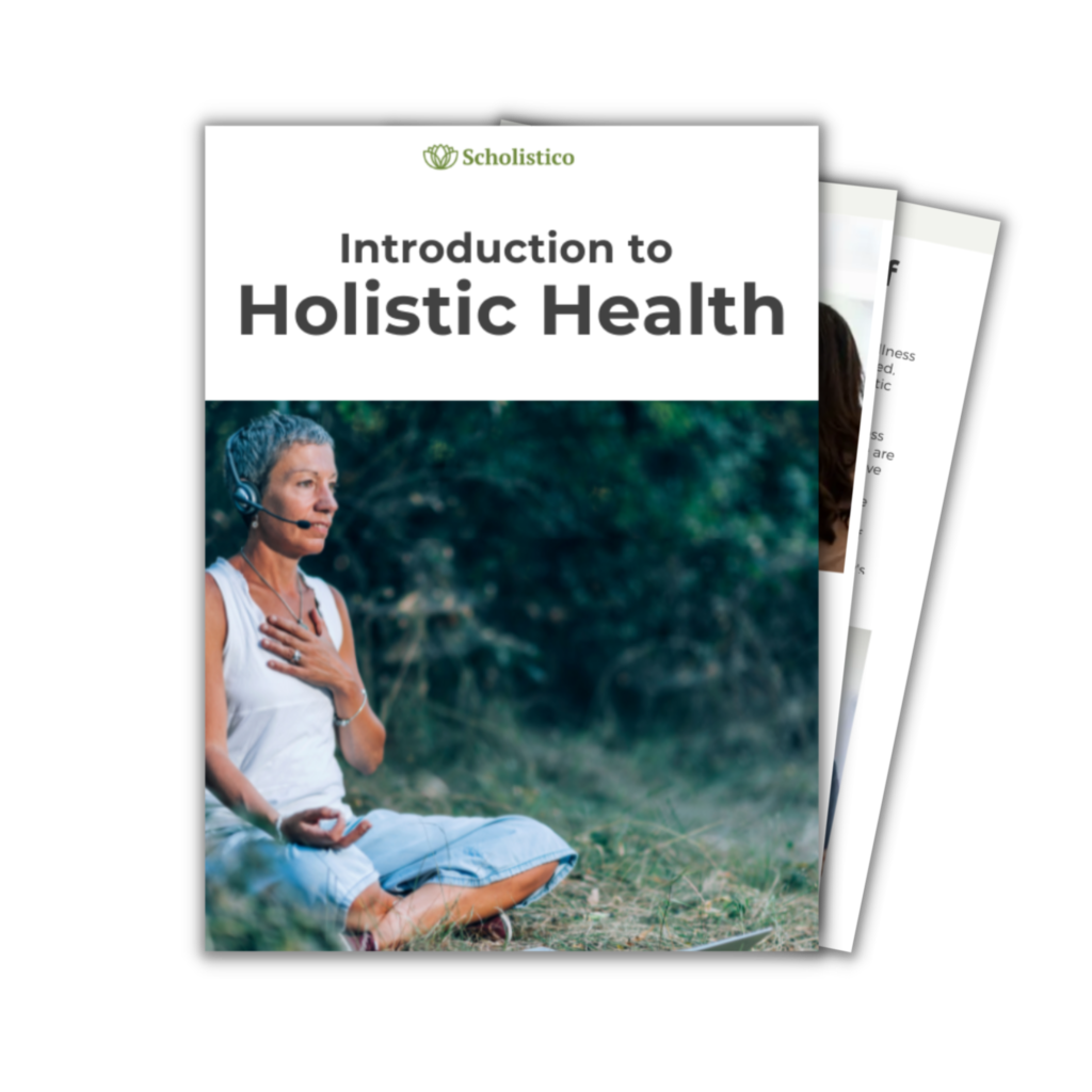 Intro to Holistic Health Optin page Mockup 1