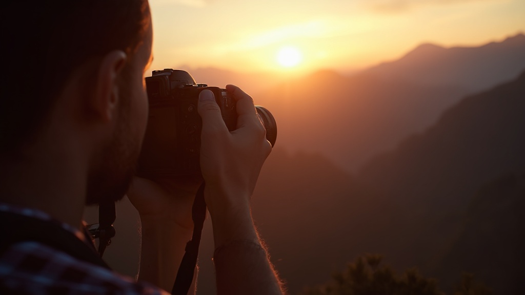 7 formas creativas para expresar el duelo a través del arte 7 Persona tomando una fotografía significativa